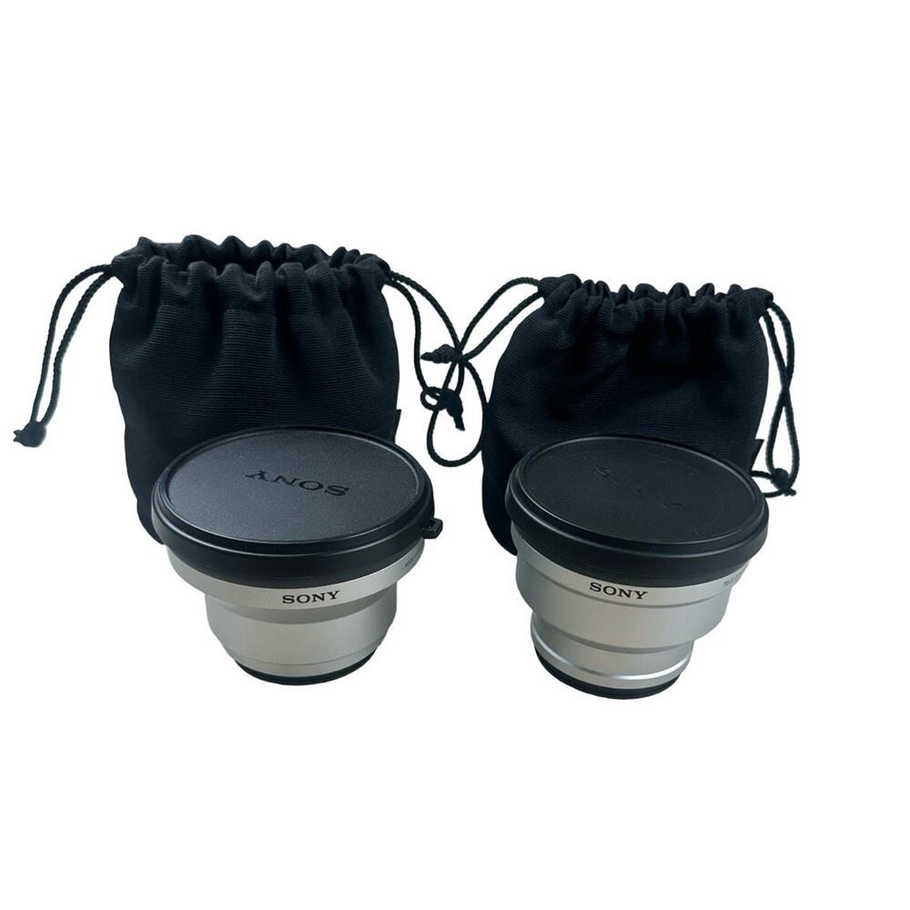 Sony VCL-HGD0758 0.7x Wide & VCL-HGD1758 1.7x Tele Conversion Lens Set